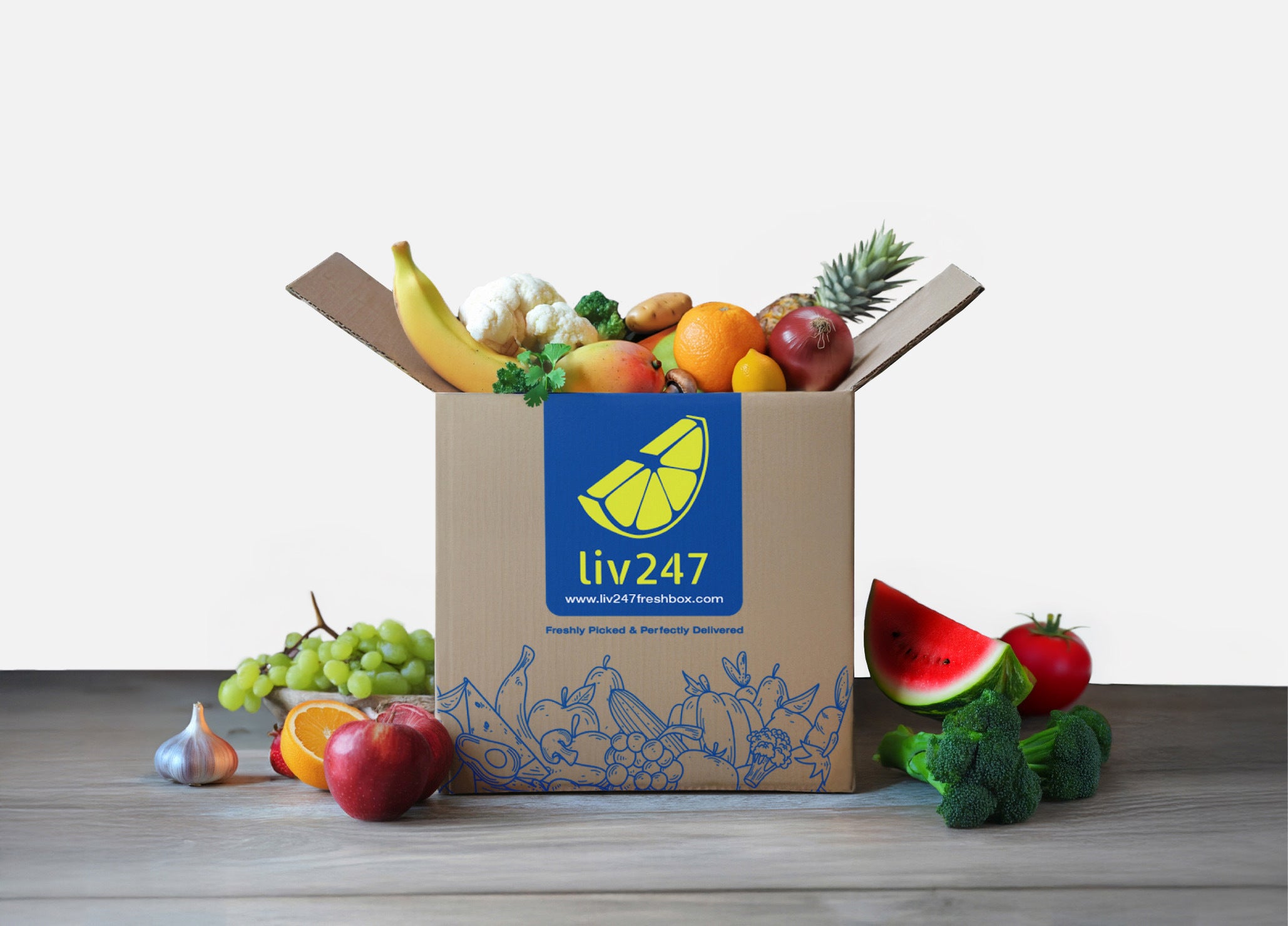 Fresh Fruits & Veggies Box